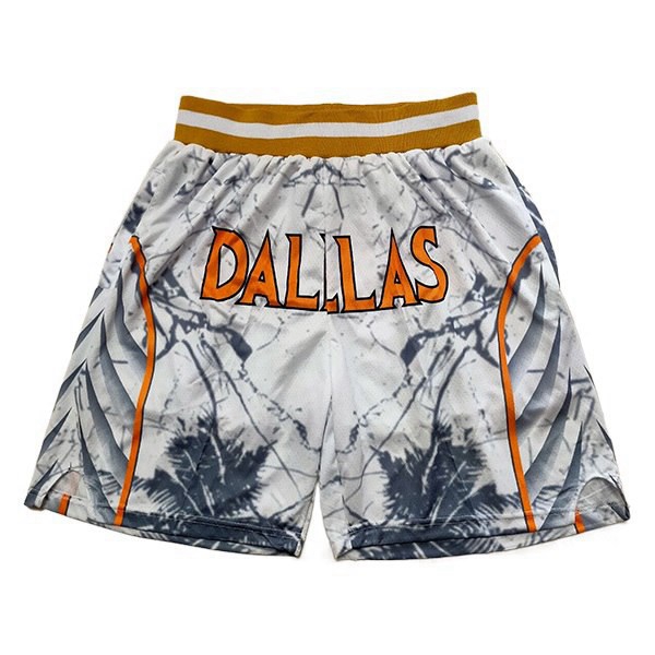 Shorts NBA Dallas Mavericks Weiß