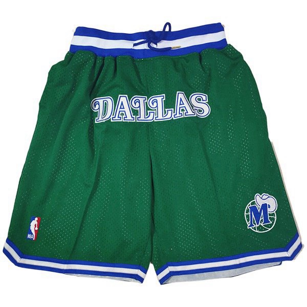 Shorts NBA Dallas Mavericks Grün