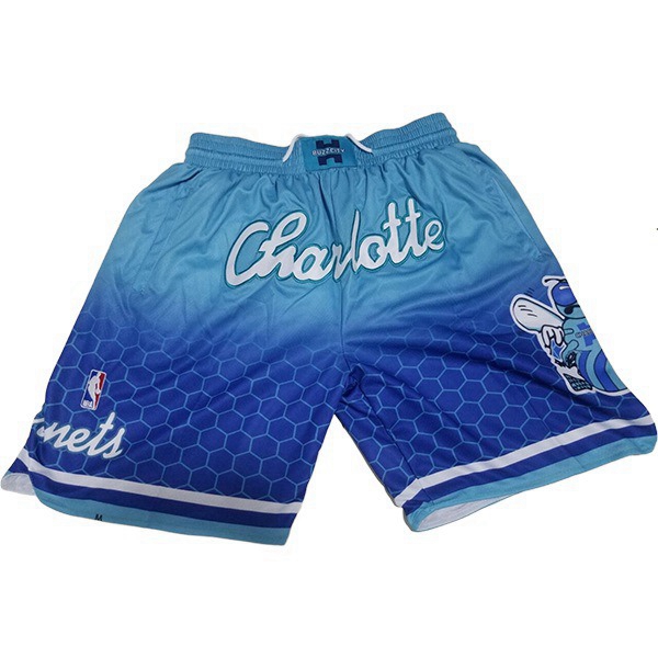 Shorts NBA Charlotte Hornets Blau