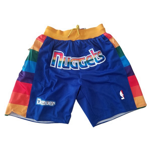 Shorts NBA Denver Nuggets Blau
