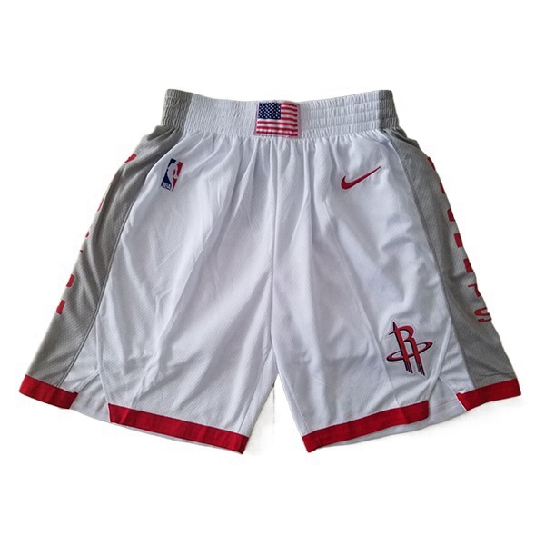 Shorts NBA Houston Rockets Weiß