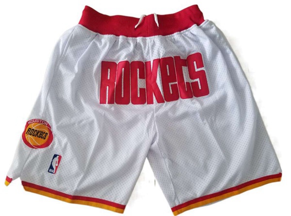 Shorts NBA Houston Rockets Weiß