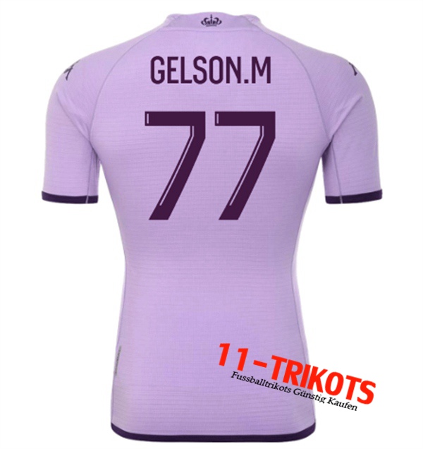AS Monaco (GELSON.M #77) 2022/2023 Third Trikot
