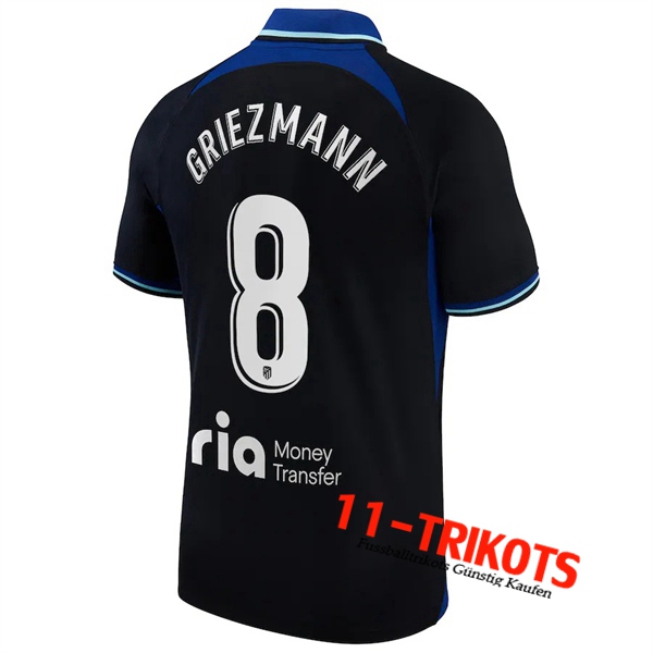 Atletico Madrid (GRIEZMANN #8) 2022/2023 Auswärtstrikot