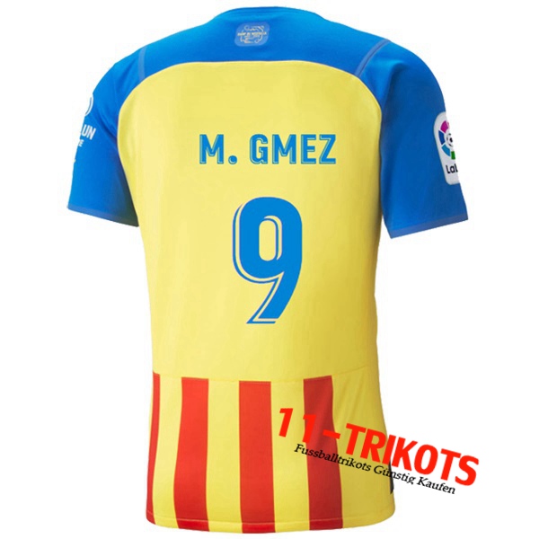 Valencia (M. GÓMEZ #9) 2022/2023 Third Trikot