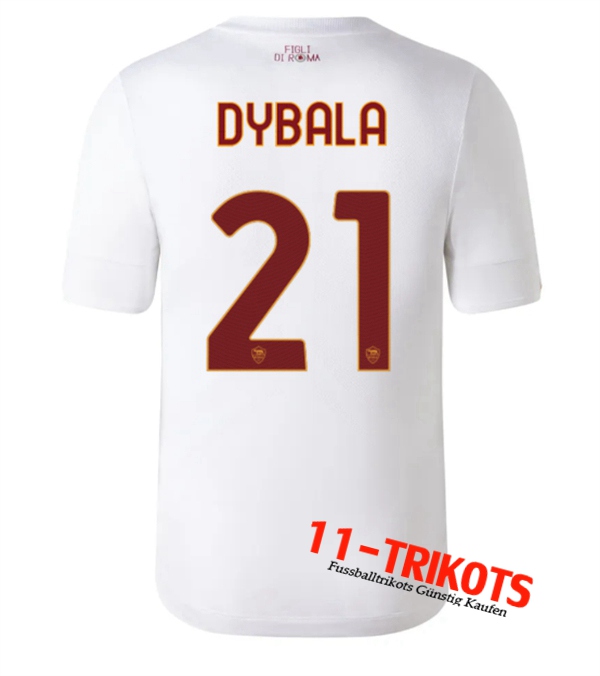 AS Rom (DYBALA #21) 2022/2023 Auswärtstrikot