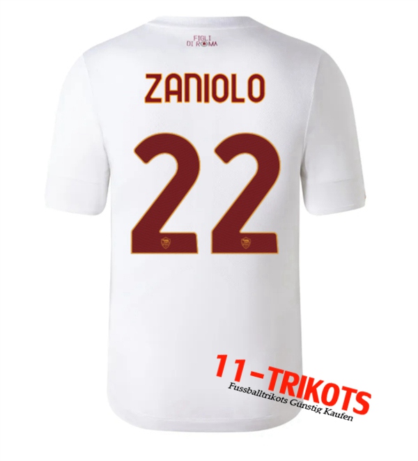 AS Rom (ZANIOLO #22) 2022/2023 Auswärtstrikot