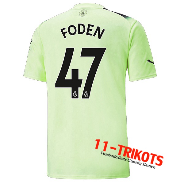 Manchester City (FODEN #47) 2022/2023 Third Trikot