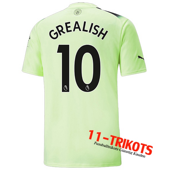 Manchester City (GREALISH #10) 2022/2023 Third Trikot