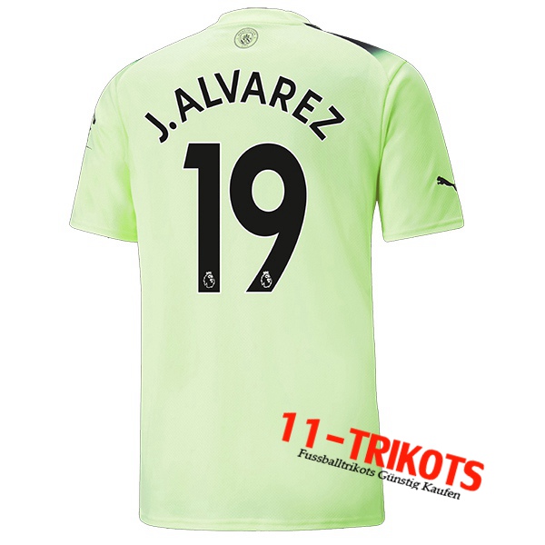 Manchester City (J.ALVAREZ #19) 2022/2023 Third Trikot