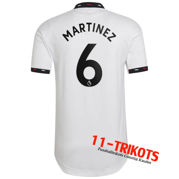 Manchester United (MARTÍNEZ #6) 2022/2023 Auswärtstrikotd