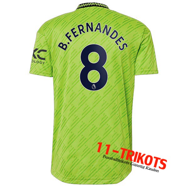 Manchester United (B. FERNANDES #8) 2022/2023 Third Trikot