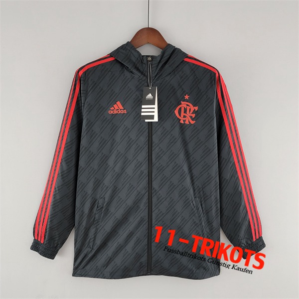 Flamengo Windjacke Schwarz/Rot 2022/2023