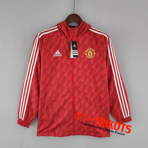 Manchester United Windjacke Rot 2022/2023