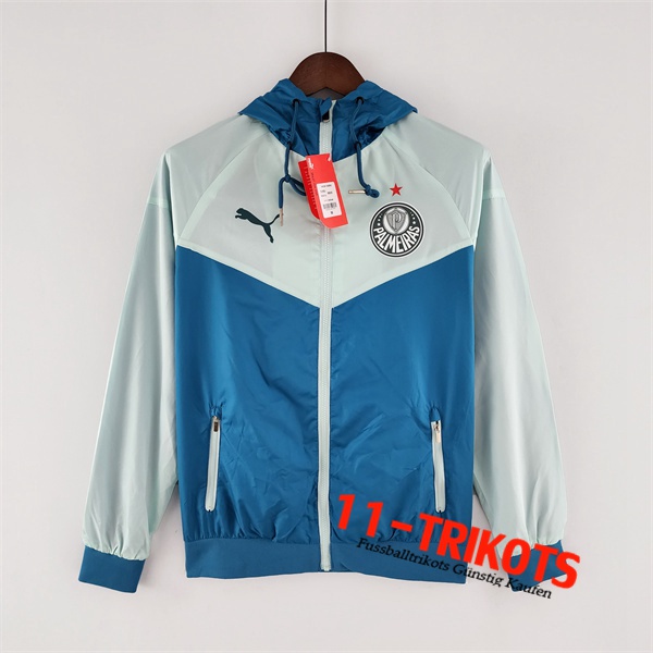 Palmeiras Windjacke Blau 2022/2023