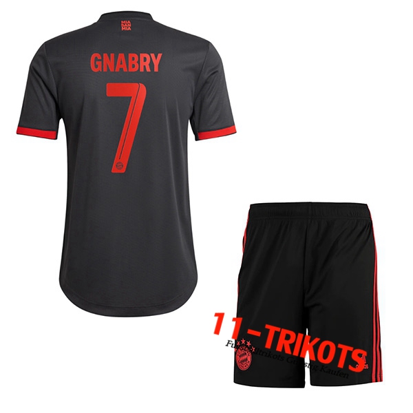 Bayern München (GNABRY #7) Kinder Third Trikot 2022/2023