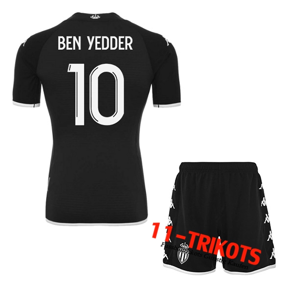 AS Monaco (BEN YEDDER #10) Kinder Auswärtstrikot 2022/2023