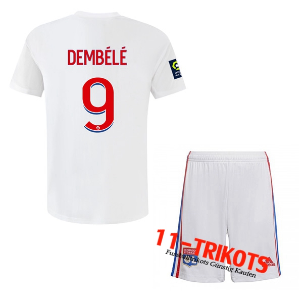 Lyon (DEMBÉLÉ #9) Kinder Heimtrikot 2022/2023