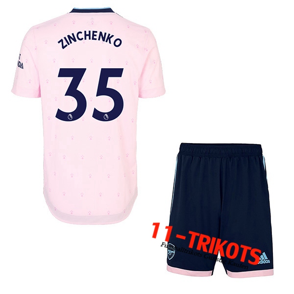 Arsenal (ZINCHENKO #35) Kinder Third Trikot 2022/2023