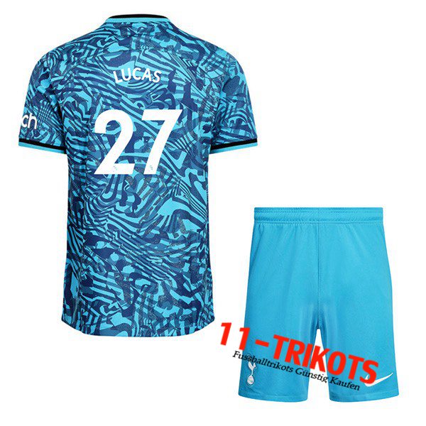 Tottenham Hotspur (LUCAS #27) Kinder Third Trikot 2022/2023