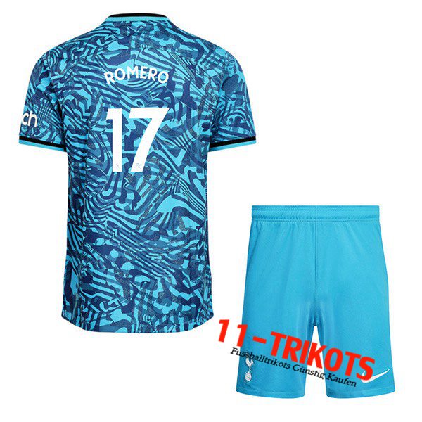 Tottenham Hotspur (ROMERO #17) Kinder Third Trikot 2022/2023