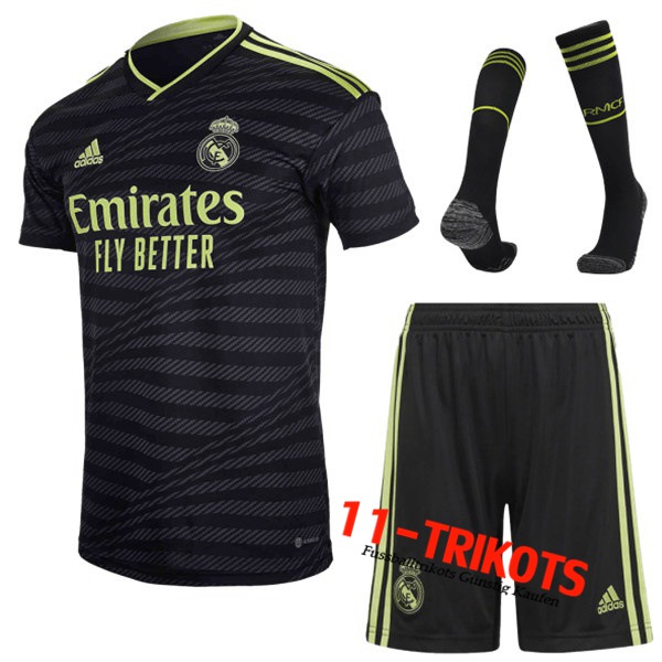Real Madrid Third Trikot (Short + Socken) 2022/2023