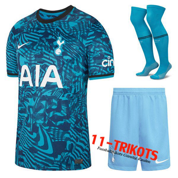 Tottenham Hotspurs Third Trikot (Short + Socken) 2022/2023