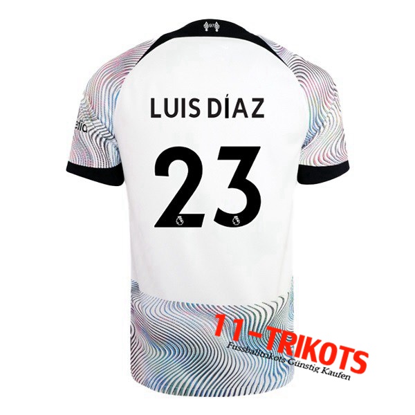 Liverpool (LUIS DIAZ #23) 2022/2023 Auswärtstrikot