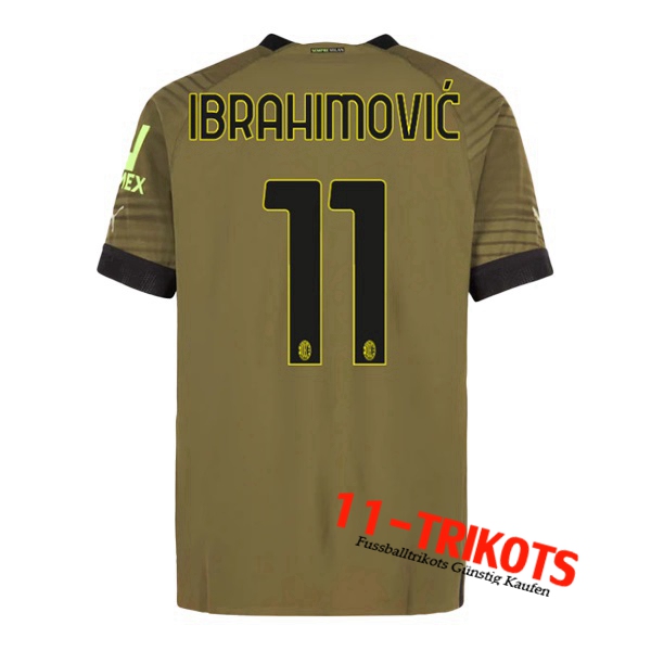 AC Milan (IBRAHIMOVIĆ #11) 2022/2023 Third Trikot