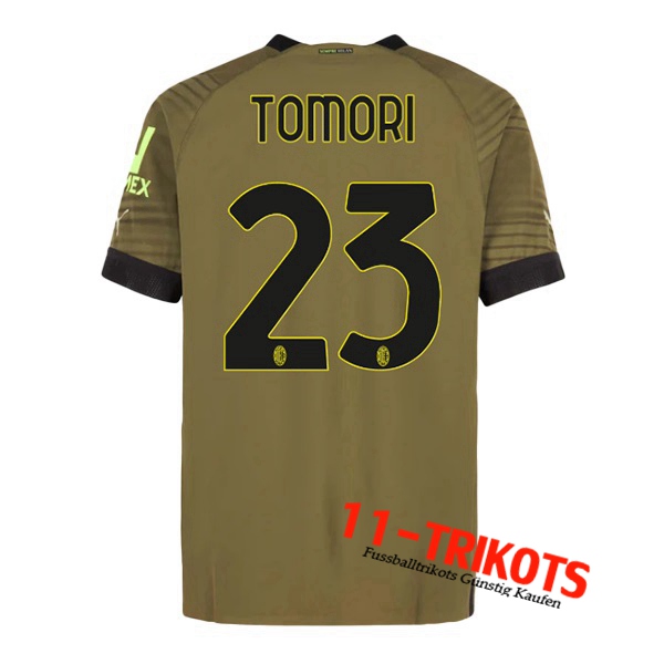AC Milan (TOMORI #23) 2022/2023 Third Trikot