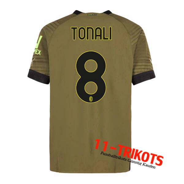 AC Milan (TONALI #8) 2022/2023 Third Trikot