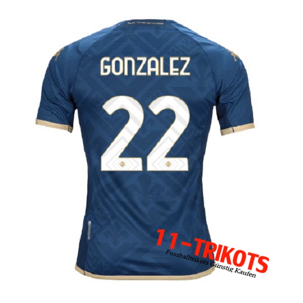 ACF Fiorentina (GONZALEZ #22) 2022/2023 Third Trikot