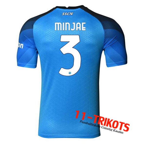 SSC Neapel (MINJAE #3) 2022/2023 Heimtrikot