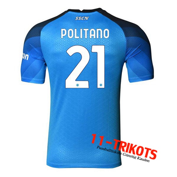 SSC Neapel (POLITANO #21) 2022/2023 Heimtrikot