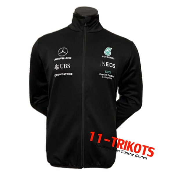 Veste F1 Mercedes Benz Team Schwarz 2022