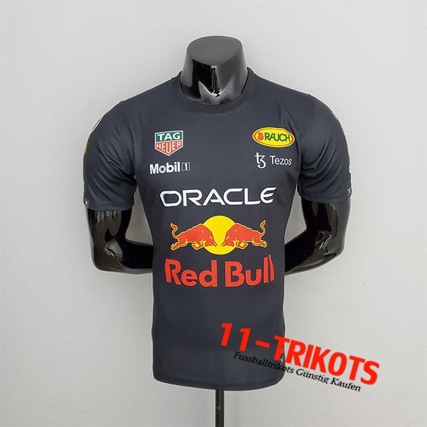 T-Shirt F1 RedBull Racing Team Schwarz 2022