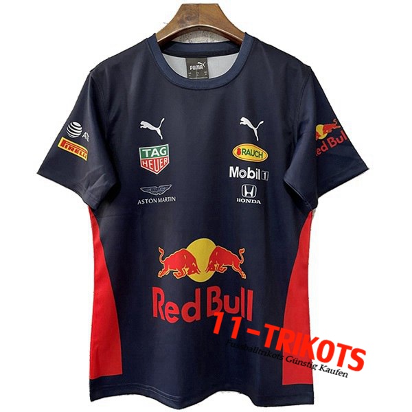 T-Shirt F1 RedBull Racing Team Dunkelblau 2022