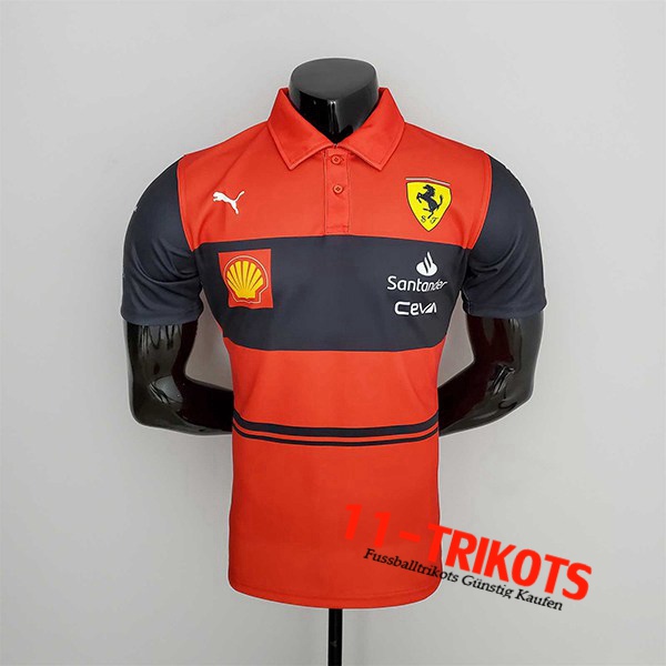 Polo F1 Scuderia Ferrari Team Rot 2022