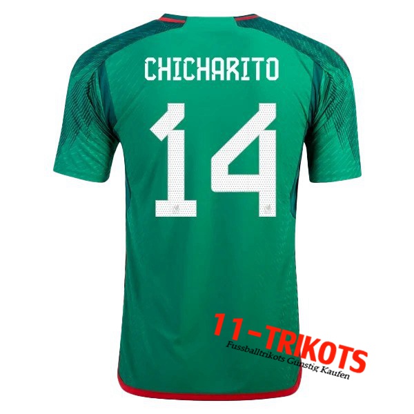 Mexiko (CHICHARITO #14) 2022/2023 Heimtrikot