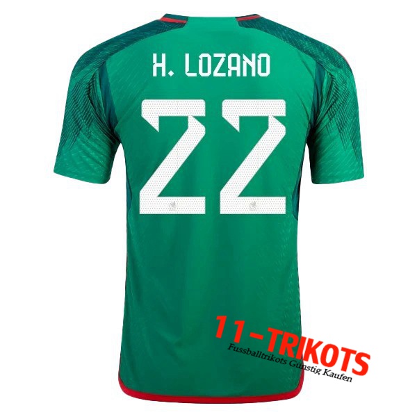 Mexiko (H. LOZANO #22) 2022/2023 Heimtrikot