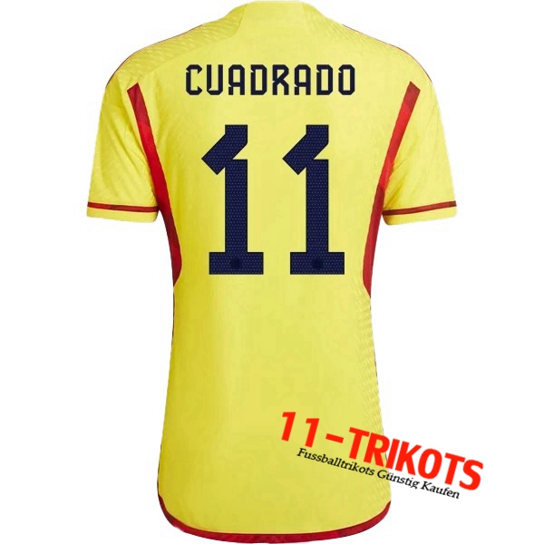 Kolumbien (CUADRADO #11) 2022/2023 Heimtrikot