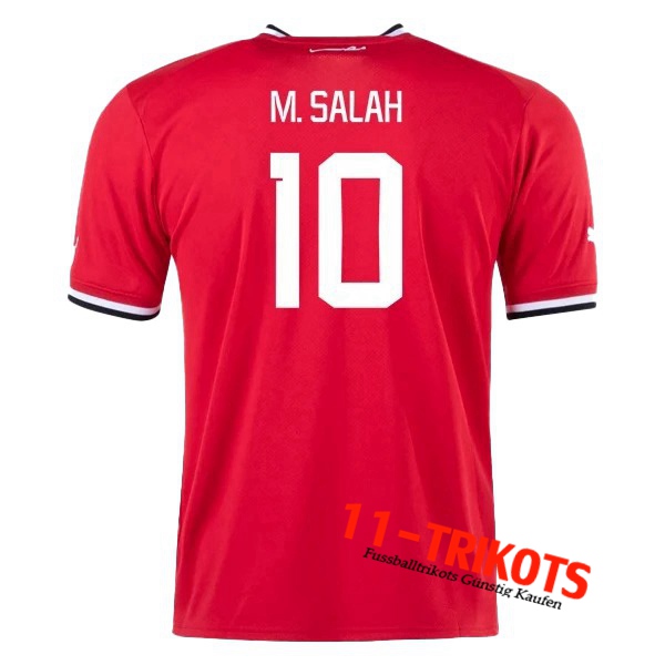 Ägypten (M.SALAH #10) 2022/2023 Heimtrikot