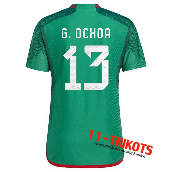 Mexiko (G. OCHOA #13) 2022/2023 Heimtrikot