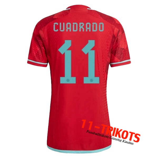 Kolumbien (CUADRADO #11) 2022/2023 Auswärtstrikot