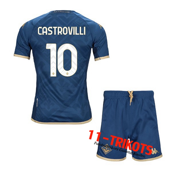 ACF Fiorentina (CASTROVILLI #10) Kinders Third Trikot 2022/2023