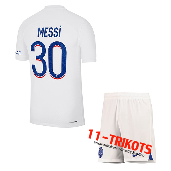 PSG (MESSI #30) Kinders Third Trikot 2022/2023