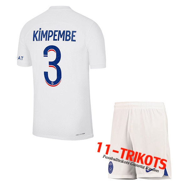 PSG (KIMPEMBE #3) Kinders Third Trikot 2022/2023