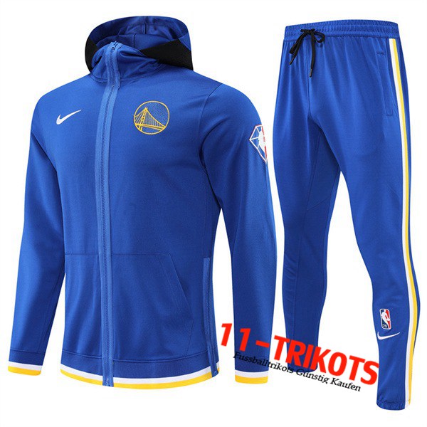 Trainingsanzug Golden State Warriors Blau 2022