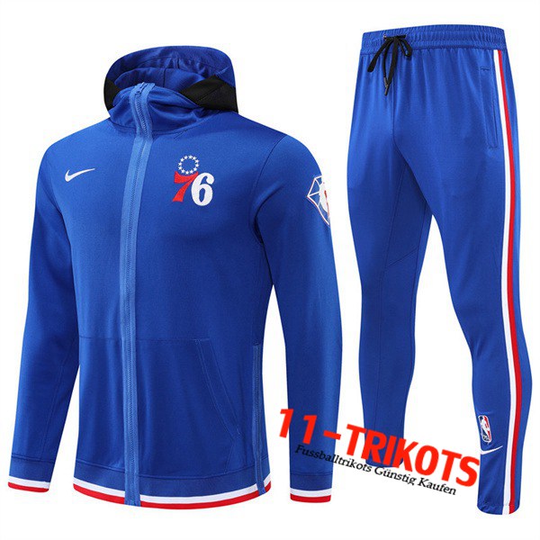 Trainingsanzug Philadelphia 76ers Blau 2022