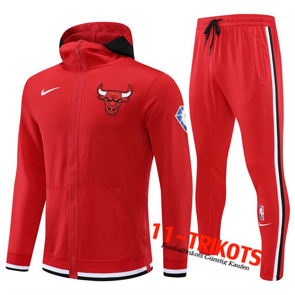 Trainingsanzug Chicago Bulls Rot 2022